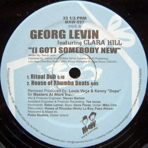 GEORG LEVIN feat CLARA HILL – I Got Somebody New