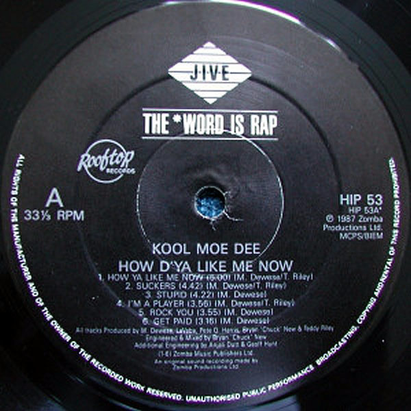 KOOL MOE DEE - How Ya Like Me Now