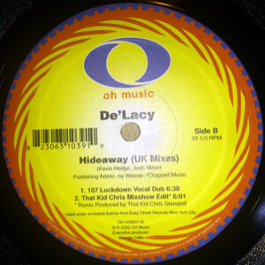 DE’ LACY – Hideaway UK Mixes