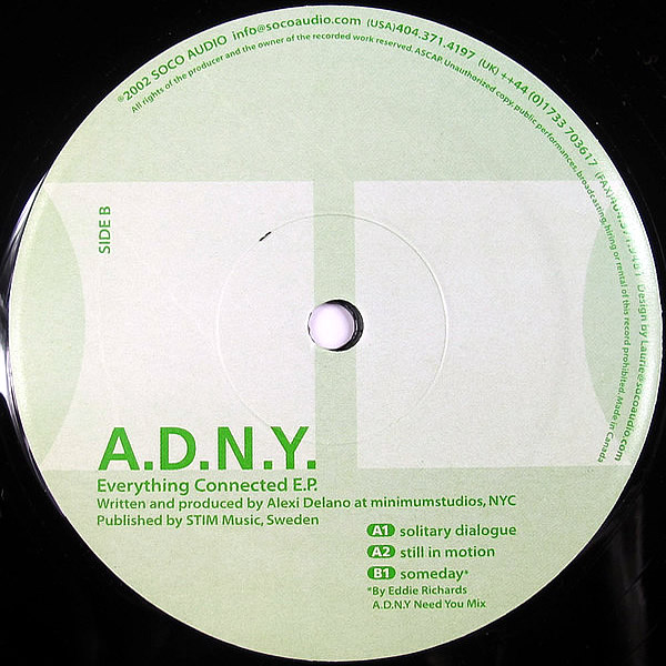 A.D.N.Y. - Everything Connected Ep