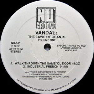 VANDAL – The Laws Of Chants Volume One