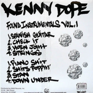 KENNY DOPE – Found Instrumentals Vol 1