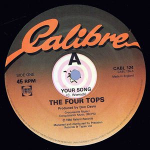 THE FOUR TOPS – Your Song