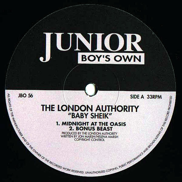 THE LONDON AUTHORITY - Baby Sheik