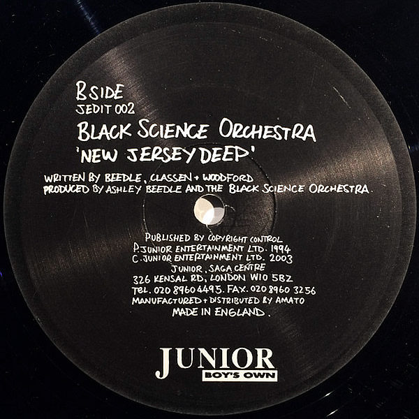BLACK SCIENCE ORCHESTRA - New Jersey Deep