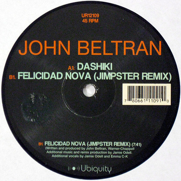 JOHN BELTRAN - Dashiki/Felicidad Nova