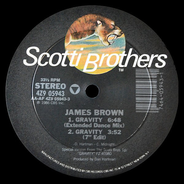 JAMES BROWN - Gravity