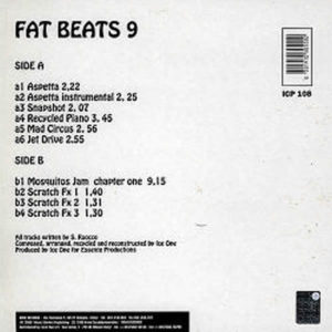 DJ ICE ONE – Fat Beats Vol 9