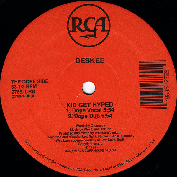 DESKEE - Kid Get Hyped Remixes