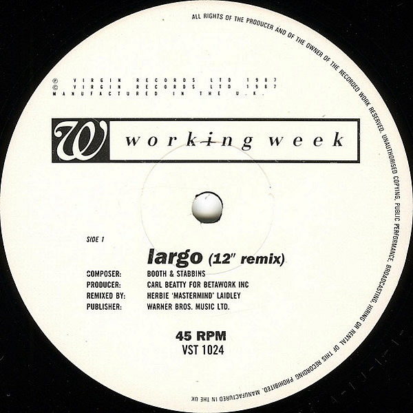 WORKING WEEK - Largo