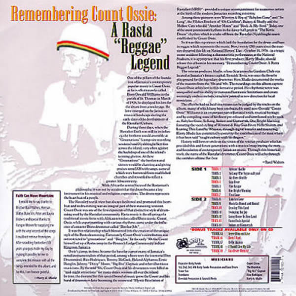 COUNT OSSIE - Remembering ( Green Vinyl )