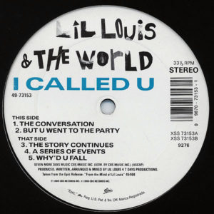 LIL LOUISE & THE WORLD – I Called U