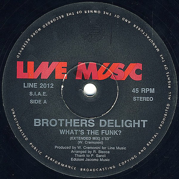 BROTHERS DELIGHT - What's The Funk?