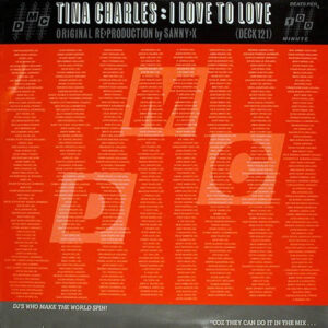 TINA CHARLES / THE BIDDU ORCHESTRA - I Love To Love/Sunburn