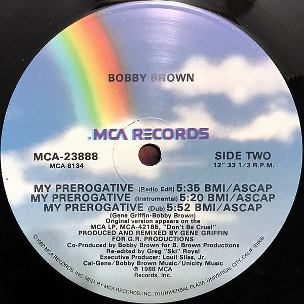 BOBBY BROWN - My Prerogative