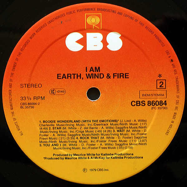 EARTH, WIND & FIRE - I Am