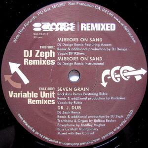 DJ ZEPH/VARIABLE UNIT - Remixes