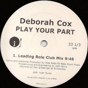 DEBORAH COX - Play Your Part