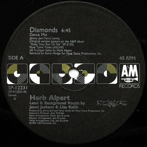 HERB ALPERT feat JANET JACKSON - Diamonds