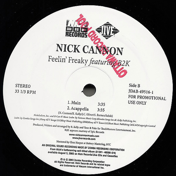 NICK CANNON feat B2K - Feelin' Freaky