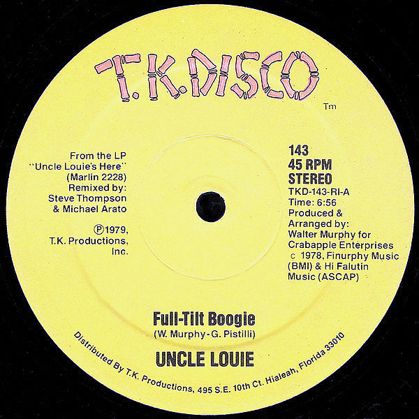 UNCLE LOUIE - Full-Tilt Boogie