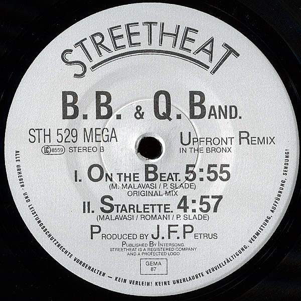 THE BROOKLYN BRONX & QUEENS BAND - On The Beat