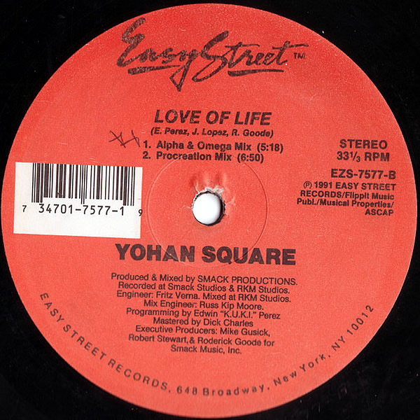 YOHAN SQUARE - Love Of Life