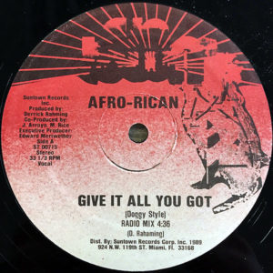 AFRO-RICAN – Give It All You Got