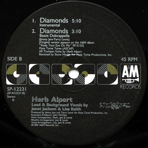 HERB ALPERT feat JANET JACKSON - Diamonds