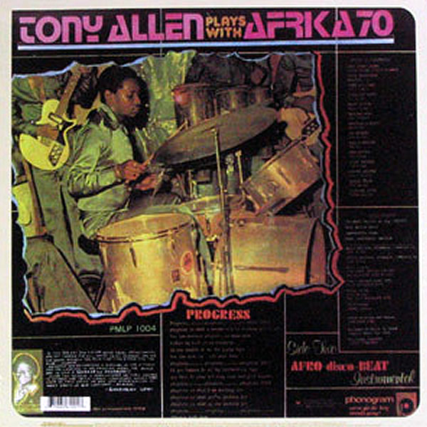 TONY ALLEN PLAYS WITH AFRIKA 70 - Progress