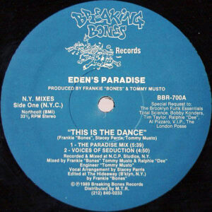 EDEN'S PARADISE - This Is The Dance