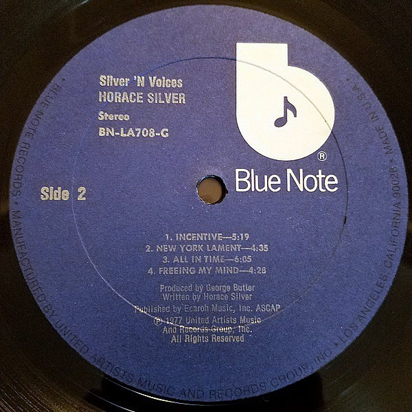 HORACE SILVER - Silver 'N Voices