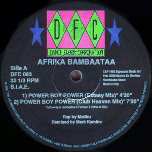 AFRIKA BAMBAATAA – Power Boy Power