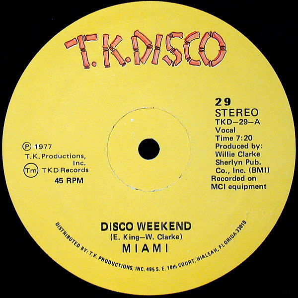 MIAMI - Disco Weekend/Come Dance With Me