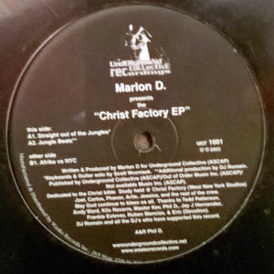 MARLON D - The Christ Factory EP