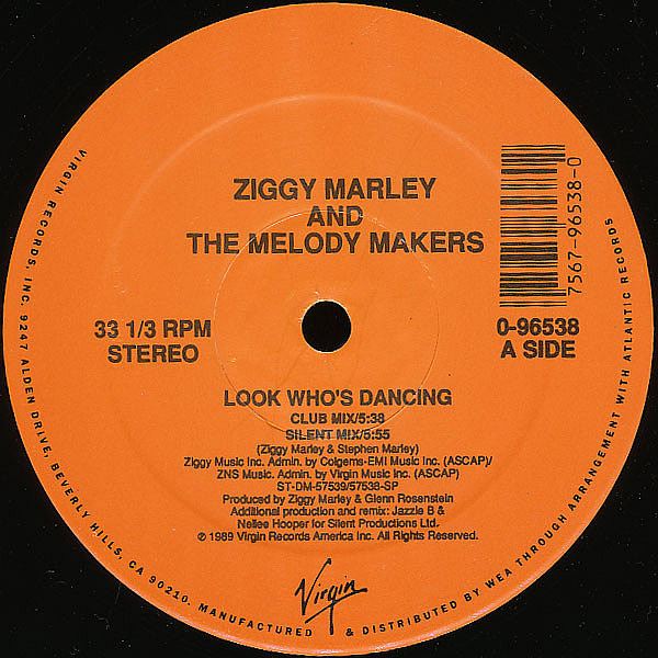 ZIGGY MARLEY and THE MELODY MAKERS - Look Who's Dancing