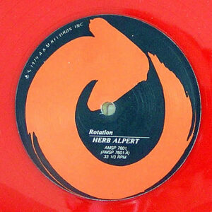 HERB ALPERT – Rotation ( Red Vinyl )