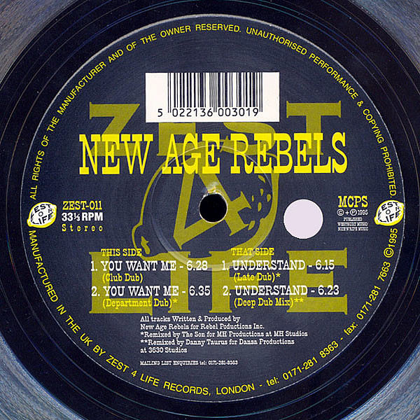 NEW AGE REBELS - You Want Me