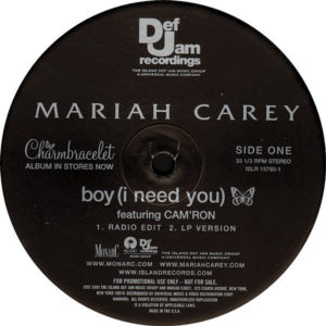MARIAH CAREY – Boy ( I Need You )