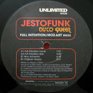JESTOFUNK – Disco Queen