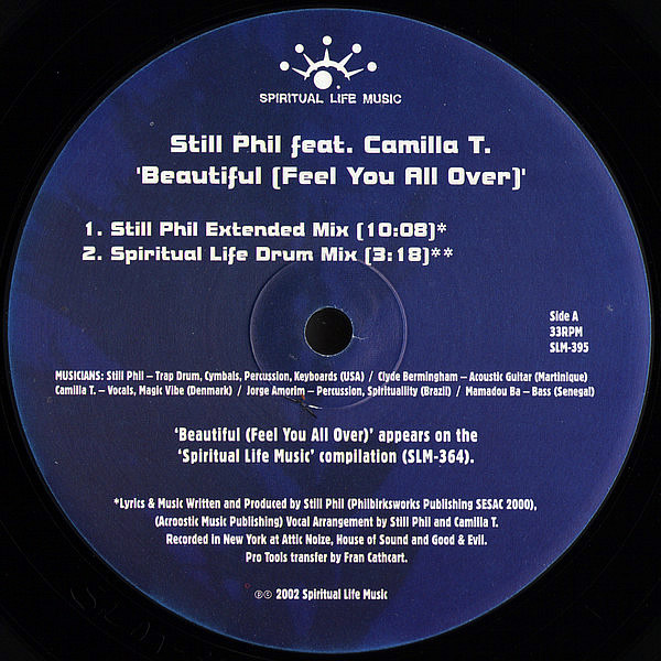 STILL PHIL feat CAMILLA T - Beautiful ( Feel You All Over )