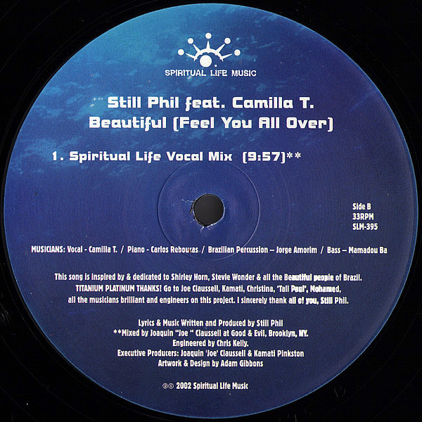 STILL PHIL feat CAMILLA T - Beautiful ( Feel You All Over )