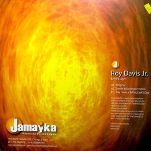 ROY DAVIS JR – Love’s Light