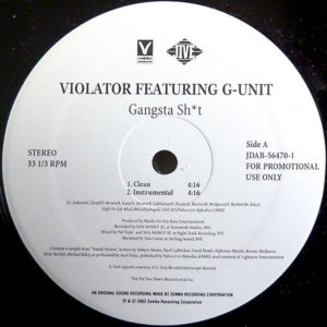 VIOLATOR feat G-UNIT – Gangsta Shit