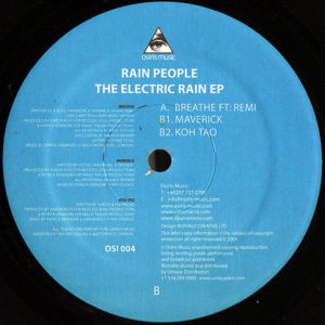 RAIN PEOPLE - The Electric Rain EP