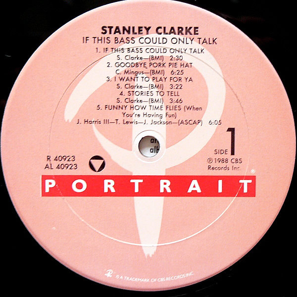 STANLEY CLARKE - If This Bass Could Only Talk