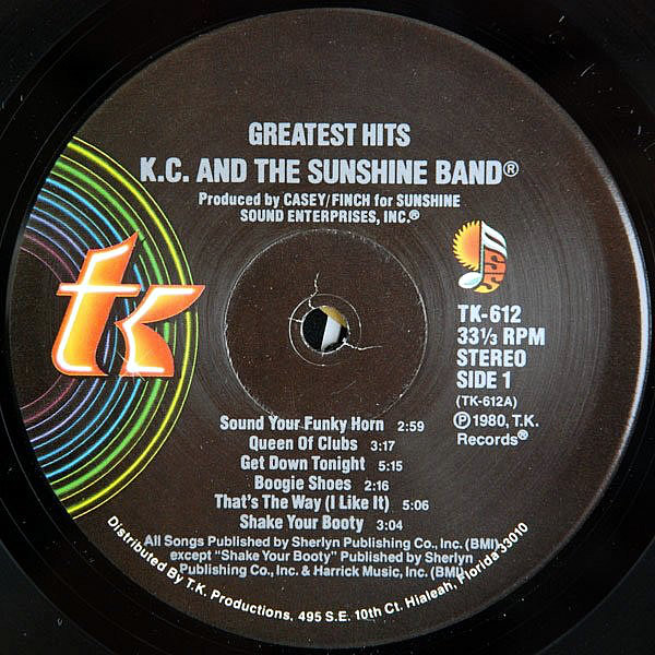 KC & THE SUNSHINE BAND - Greatest Hits