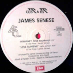 JAMES SENESE – Love Supreme