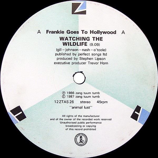 FRANKIE GOES TO HOLLYWOOD - Watching The Wildlife