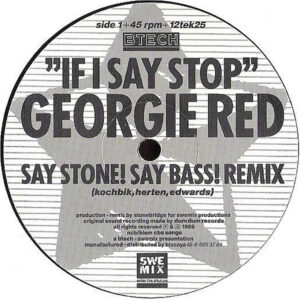 GEORGIE RED - If I Say Stop